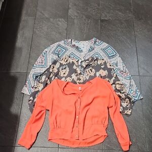 3 Xhilaration Blouses